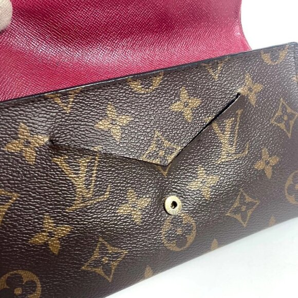 LOUIS VUITTON M62155 Monogram Portefeuille Jeanne Long Wallet Flap Long Wallet - Picture 15 of 16